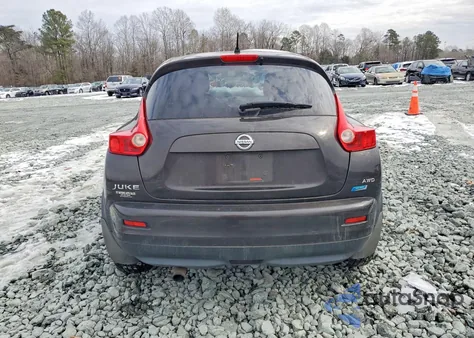2012 Nissan Juke S из США, поврежденный, VIN JN8AF5MV2CT126874